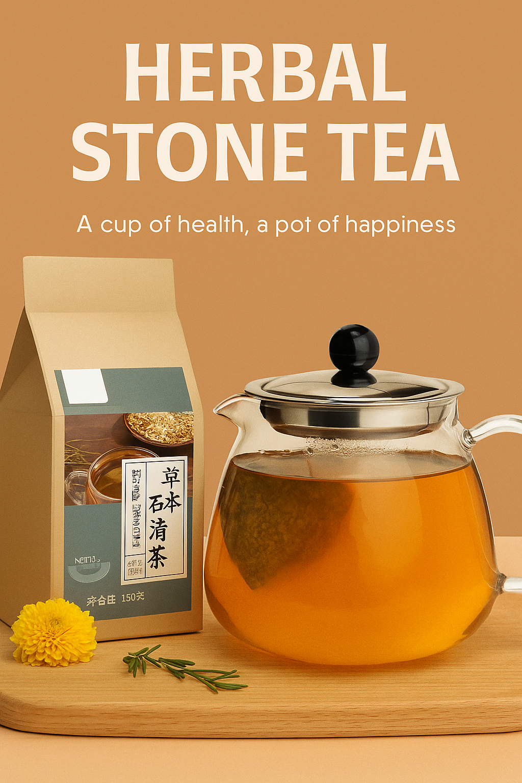 18 Flavors Liver Care and Stone Clearing Herbal Tea